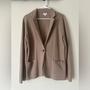 Tan Women's Blazer by J Crew